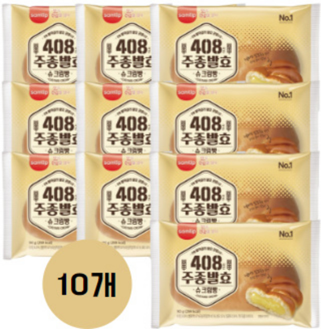 삼립 주종발효) 슈크림빵 90g무료배송, 90g, 20개
