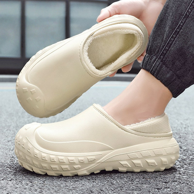 Modern Fashion 남녀공용 다용도 기모 안감 슬리퍼 커플 방한화 G15