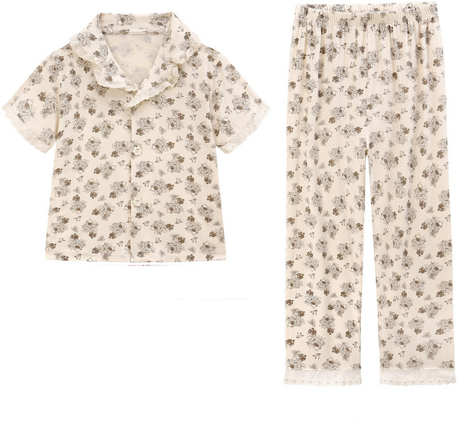 미라클 베이비 아동 반팔+긴바지잠옷