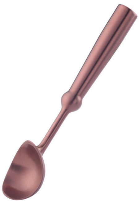 수박과 디저트를 위한 다기능 스테인리스 스틸 아이스크림 스쿱 논스틱 과일 파는 도구, Rose Gold, B Style, 1개