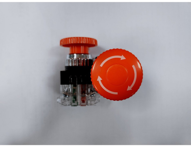 성호제어기기 SHPR-25ER-1 비상 LOCK 푸쉬버튼 적색 25파이 1a1b, SH-PR-25ER-1 LOCK형 적색