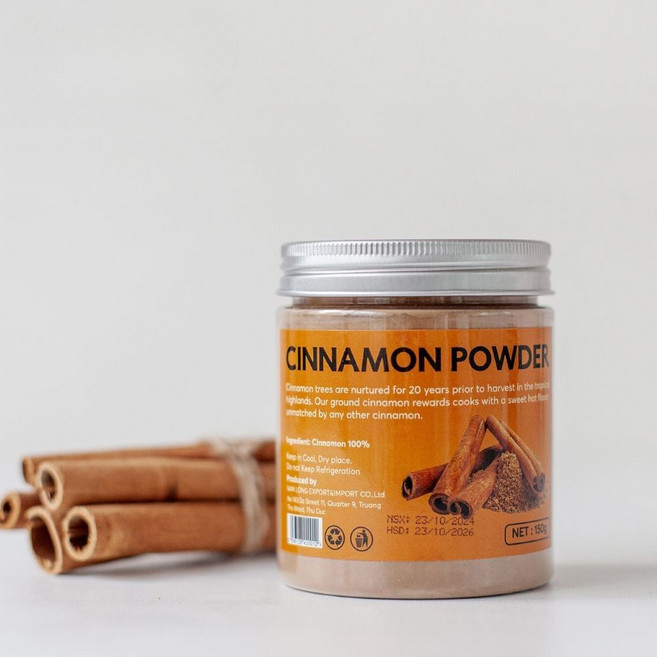 골드 YB-1 계피가루 실론 사이공 시나몬 효능 천연 베트남 다낭 나트랑 달랏 푸꾸옥 하노이 여행선물, 1개, 150g