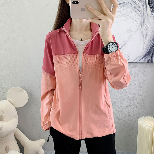 防曬衣女夏季防紫外綫涼感薄透氣戶外外套