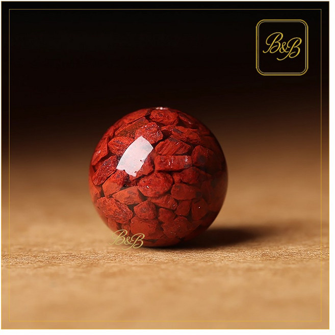 진품 수정 경면주사 원석 천연석 불교 염주 팔찌만들기 DIY 재료 부자재, 8mm (10알), 99% 8mm, 10개