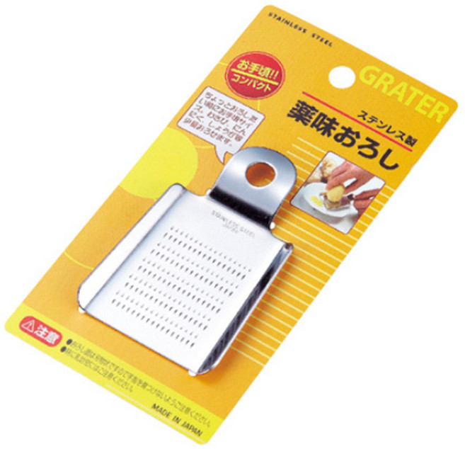 일본 니켄 와사비 강판 스텐 미니 강판, 1개, 혼합색상