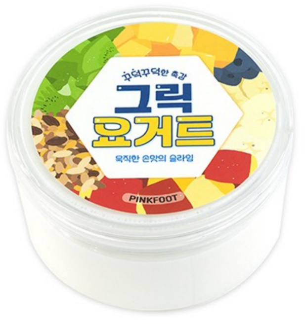 핑크풋 그릭 요거트 슬라임, 170g, 2개