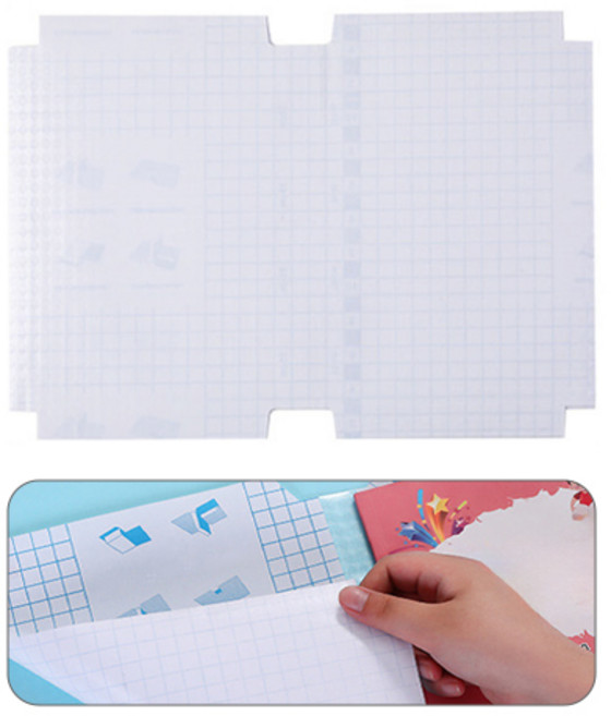 베러워커스 교과서 책 표지 커버 시트지 방수 코팅지, 대형, 10개, 합법적인