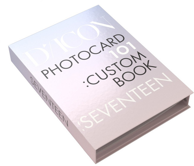 세븐틴 디아이콘 포토카드 SEVENTEEN DICON PHOTOCARD 101 : CUSTOM BOOK