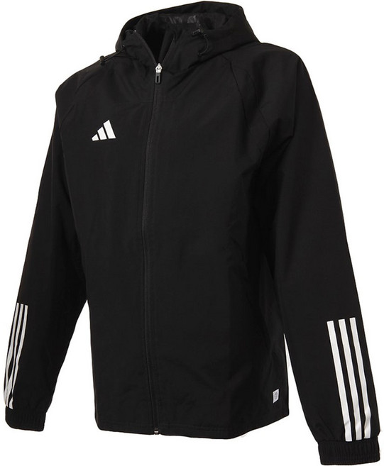 아디다스 점퍼 바람막이 TIRO23 C 윈드브레이커 자켓 블랙 남여공용 운동복 + ALS 마스크