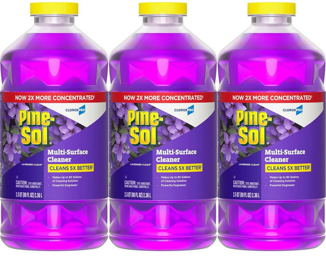 클로락스 파인솔 라벤더 다용도 세정제 Clorox Pine-Sol All Purpose Cleaner Lavender, 3개