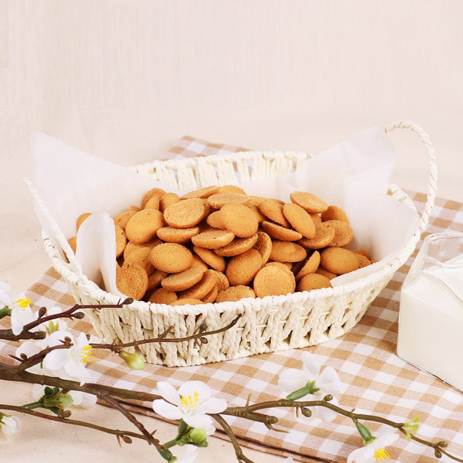 영도땅콩 부드러운 계란과자(에그볼) 추억의 옛날과자 대용량 버터 쿠키 220g, 1개