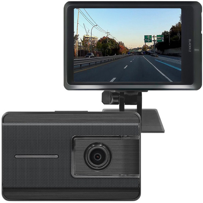 1채널 블랙박스 화물차 32G 전방 FHD 시가잭 쉬운 설치 대시보드 블랙앤2, 시거잭전원선, 32GB