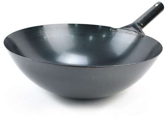 튀김팬 업소용 쇠핸들 북경팬 볶음팬 튀김웍-36호, 1개