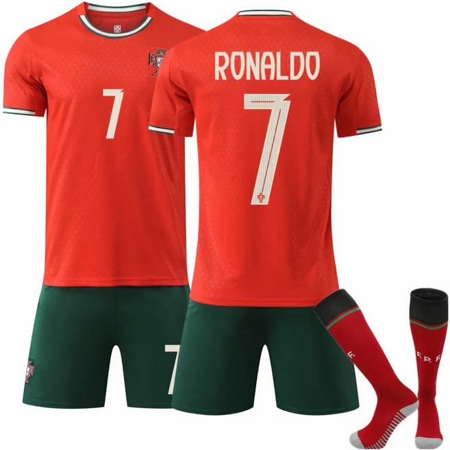 2526 포르투갈 호날두 홈경기 레플리카 호환상품 유니폼 단체티셔츠