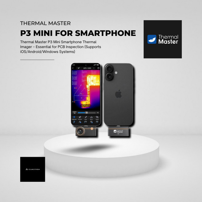 Thermal Master 手機熱像儀 迷你紅外線熱成像儀 支援iOS與Android系統, 1個