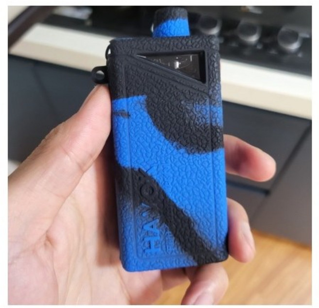 유웰 하복 SE 하보크 실리콘 케이스, 1개, 블랙앤블루[HAVOK]