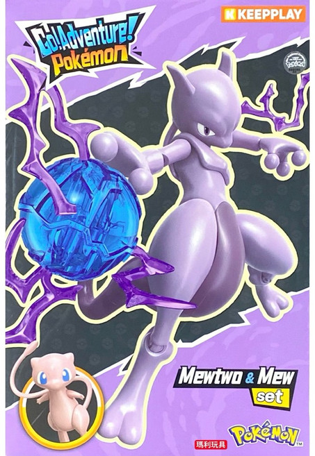 Keepplay 積木 寶可夢 夢幻&超夢 組裝系列 QM31786, 1個