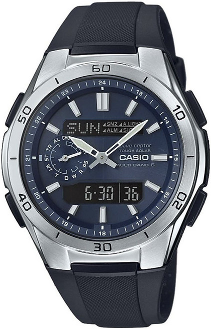 [카시오] 손목 시계 웨이브 셉터[] 전파 솔러 WVA-M650-2AJF 맨즈 블랙