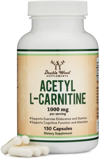 더블우드 아세틸 엘카르니틴 L카르니틴 1000mg 1회 서빙 150캡슐, 1개, 150정 - 쿠팡