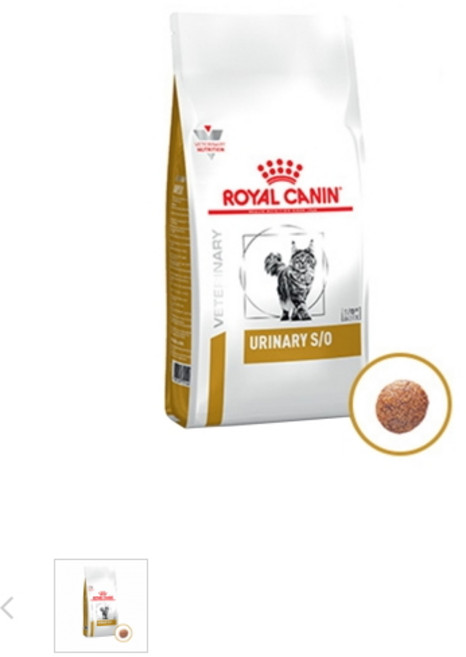 로얄캐닌 캣 유리너리 S/O 1.5kg ROYAL CANIN URINARY S/O (처방사료- 고양이 방광염 하부 요로질환), 곡물, 1개