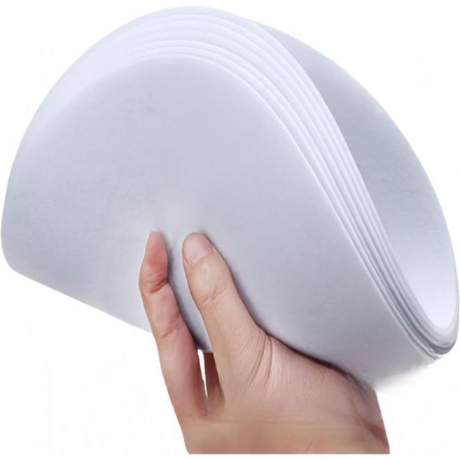 식기 보호 패드 접시 분리기 보관 재사용 가능한 펠트 천 쿠션 36개/세트 4.5인치/6인치/10인치 포함, 1