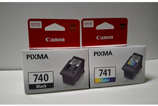 Canon PG-740 PG-740XL CL-741 CL-741XL 原廠盒裝墨水匣 含稅, 1個, CL-741XL彩色 含稅