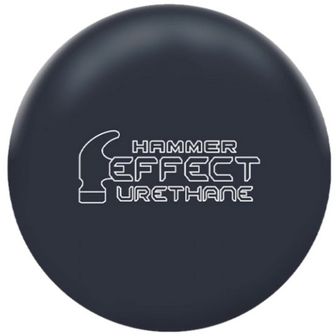 공인구 햄머 이펙트 블랙 솔리드 우레탄 볼링공, Black, 1개