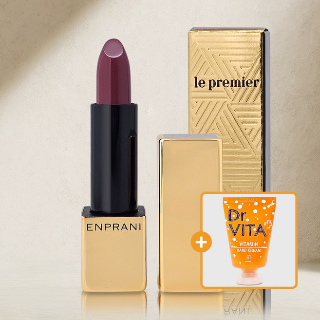 [강력추천] 엔프라니 르 프리미어 립스틱 시리즈, WN08 시크릿와인, 1개, 3.4g