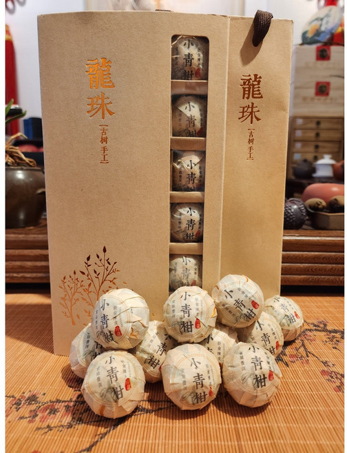 소청감/보이차선물세트 /청귤보이차, 10g, 1박스, 18개입