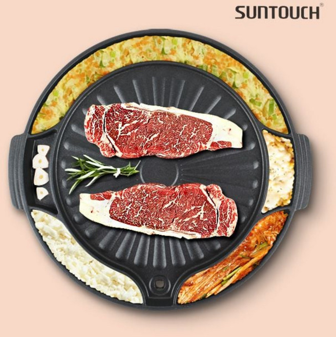 계란찜 원형구이판/고기 불판 삼겹살 무쇠팬 주물
