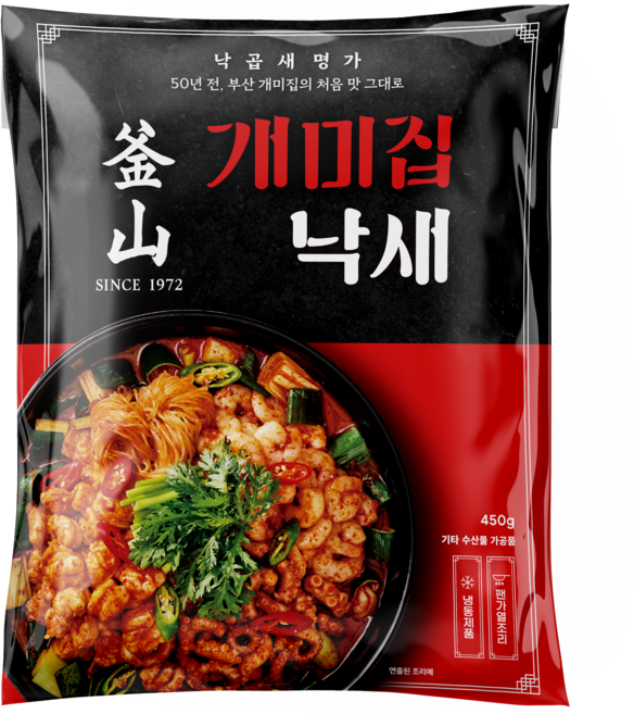 [낙새] 부산 안경주 개미집 낙새 밀키트 450g, 1개