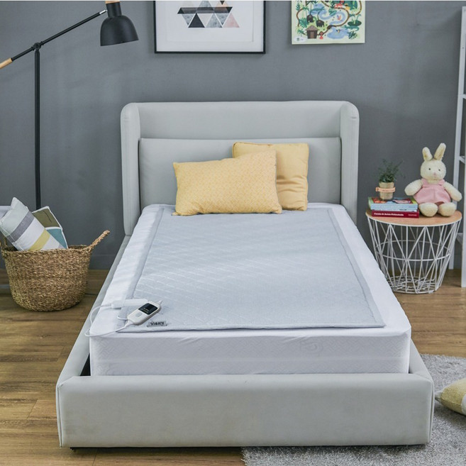 일월 에어로실버 카본매트 전기요 IW-KM30S, 그레이, 싱글(90 x 180 cm)