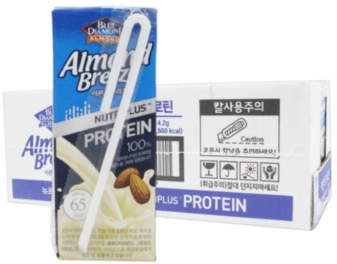 아몬드브리즈 뉴트리플러스 프로틴, 190ml, 24개