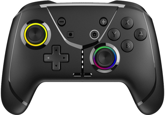 WakePro 喚醒編程手把 適用 Switch 1/2, 曜石黑, 1個, HD6900