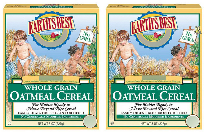 얼스베스트 홀 그레인 오트밀 시리얼, 227g, 2개