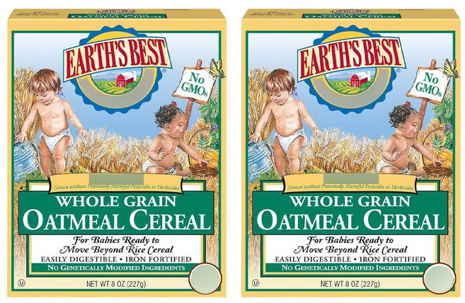 얼스베스트 홀 그레인 오트밀 시리얼, 227g, 2개 - 쿠팡