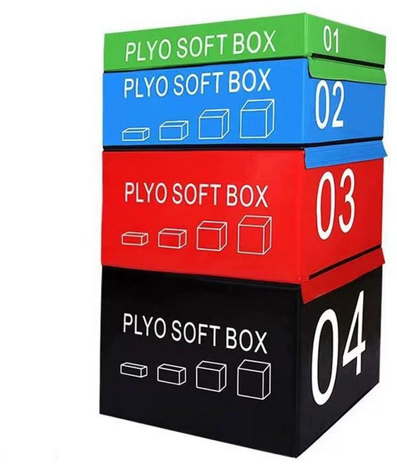 소프트 점프 박스 유산소 플라이오 체육관 폴리오 뜀틀, 1개, 25KG 01 진주