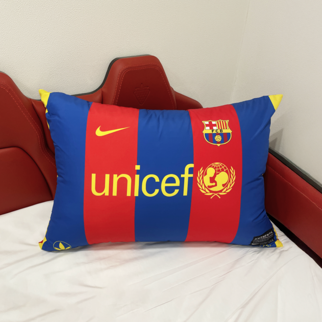 축구 선수 베개 커버