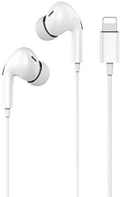 STAR 8핀스테레오이어폰 아이폰, 화이트
