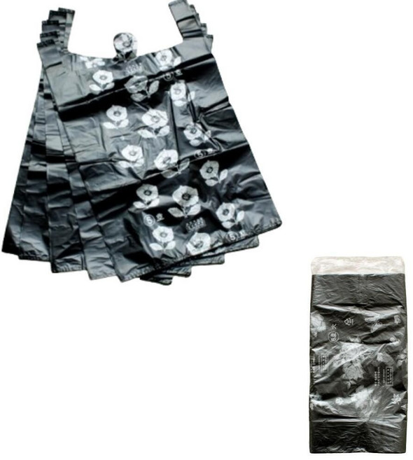 이코리브 두꺼운 대형 이불 비닐봉투 비닐봉지 50P 시장, 검정 5호