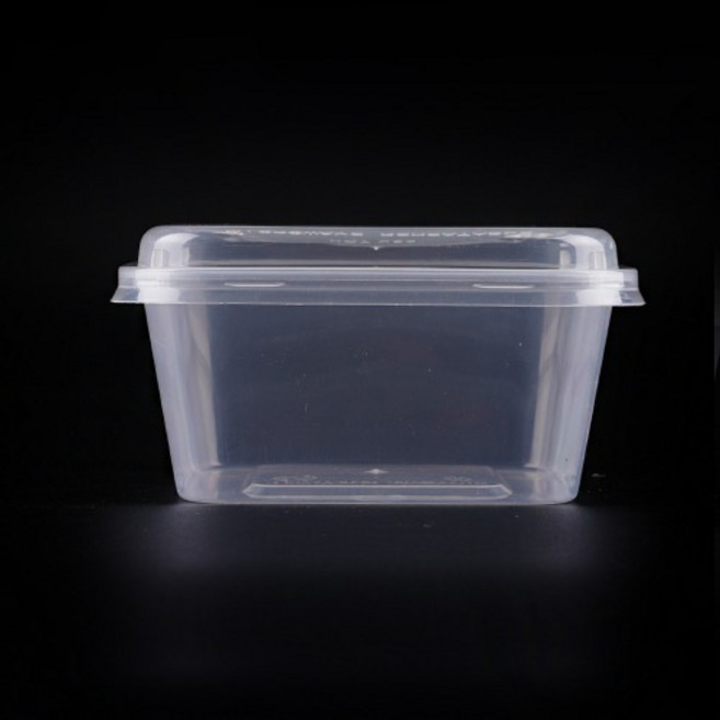 [BR] T-SQ 450 사각용기 (450ml/투명) 500개 세트, 1개