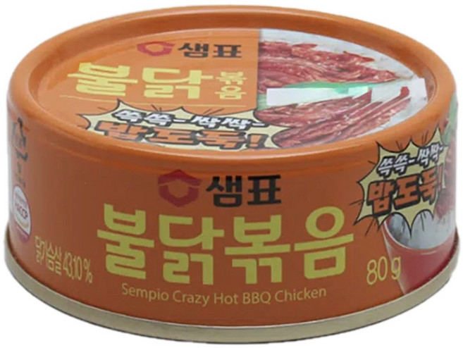샘표 불닭 볶음 80 g, 80g, 2개