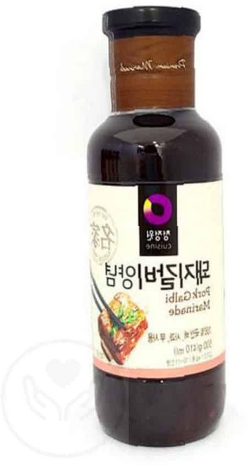 불고기양념 500g, 청정원 돼지갈비양념500g, 1