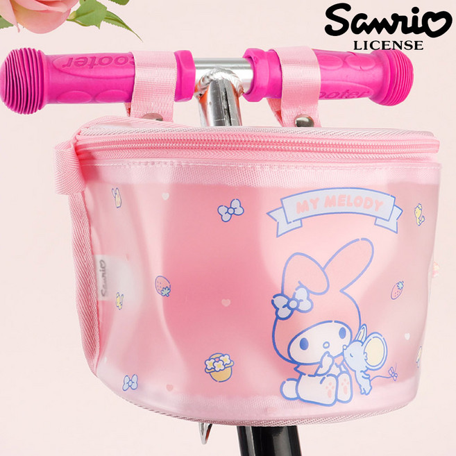 윙하우스 산리오 아동용 마이멜로디 자전거 킥보드 가방