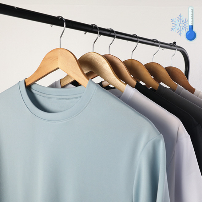 아우라큐 트임반팔티 라운드 무지 메쉬 남여공용 반팔 티셔츠