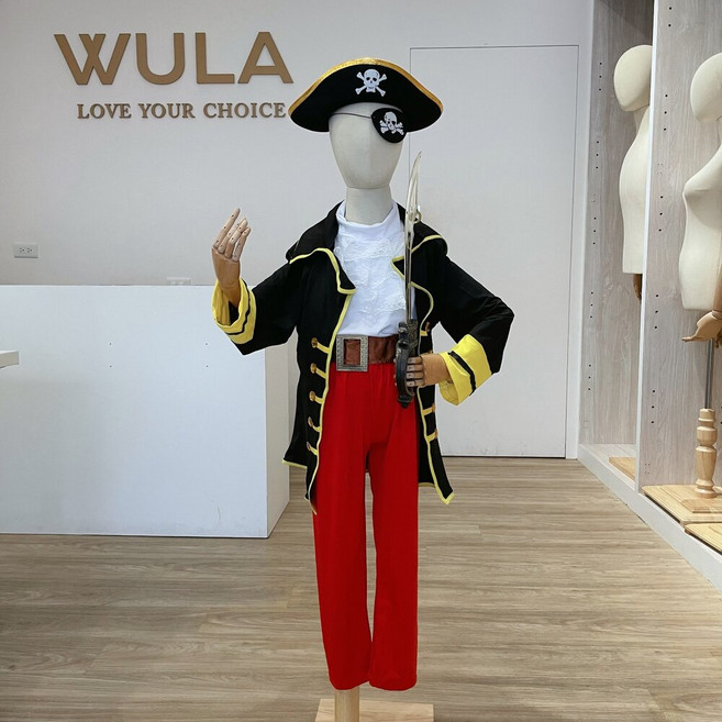 WULA烏拉 海盜船長套裝