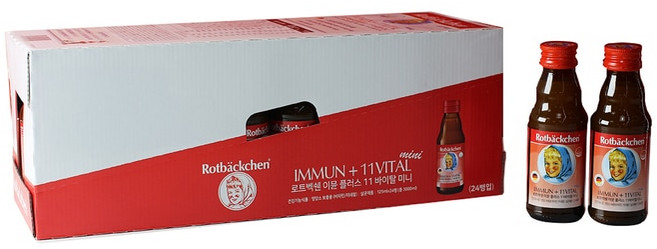 로트벡쉔 11비타민 플러스 미니, 125ml, 24개