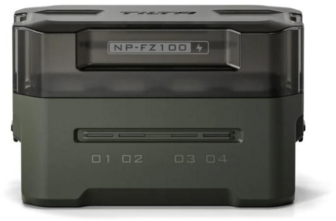 틸타 소니 NP-FZ100 전용 포터블 4채널 충전기 TBC-FZ100-GN, 1개