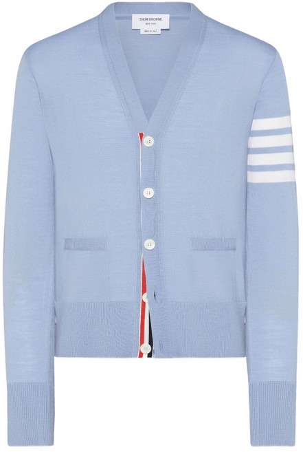 톰 브라운 4 바 메리노 울 가디건
