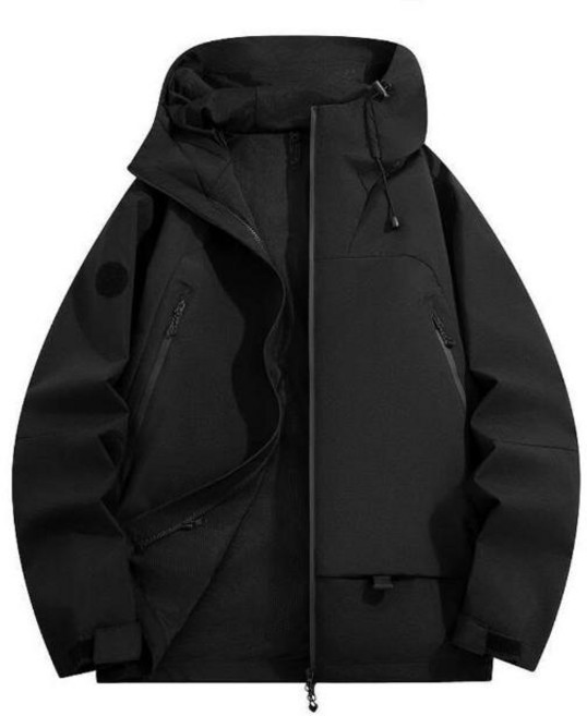 防風防水保暖連帽外套 戶外登山滑雪外套